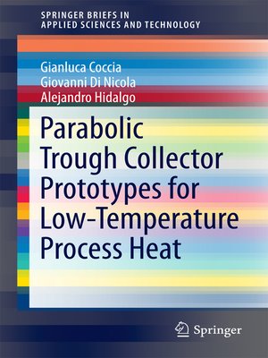 cover image of Parabolic Trough Collector Prototypes for Low-Temperature Process Heat